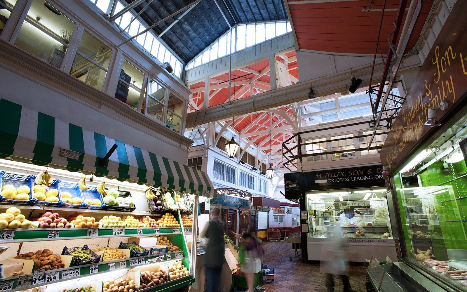 a stall in the Covered Market